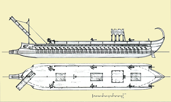QUINQUIREME ROMANA